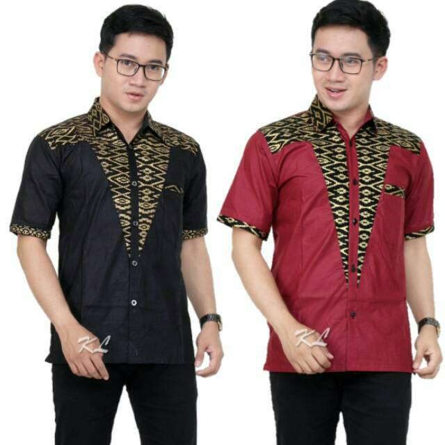 Kemeja Batik Pria Ppbtk07 Wsa04 Lengan Panjang /kemejapria/kemejabatik/batikpria/batikmodern