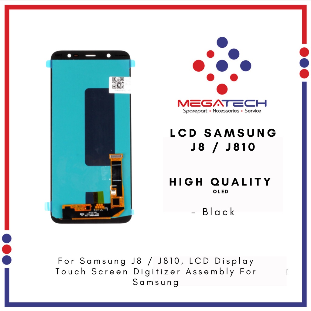 LCD Samsung J8 2018 / J810 Fullset Touchscreen - OLED