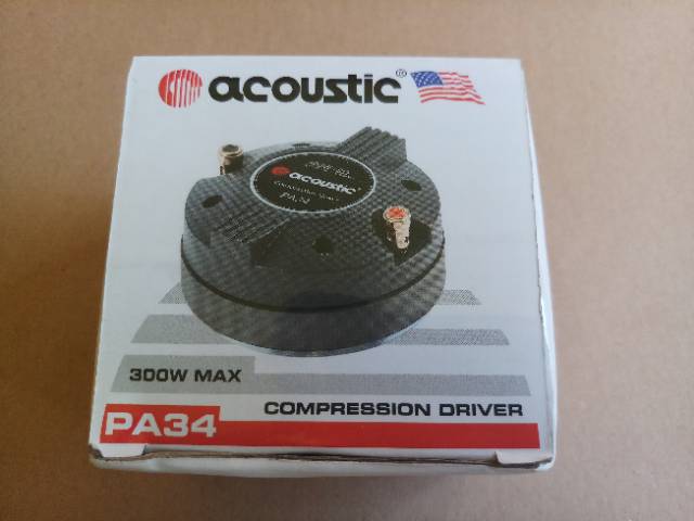 Driver horn tweeter acoustic PA34.ACT34