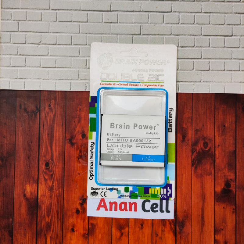 Baterai Batre Mito A880 A990 BA00132 / Baterai Mito A990 / Battery batre Mito BA00132 BA000132