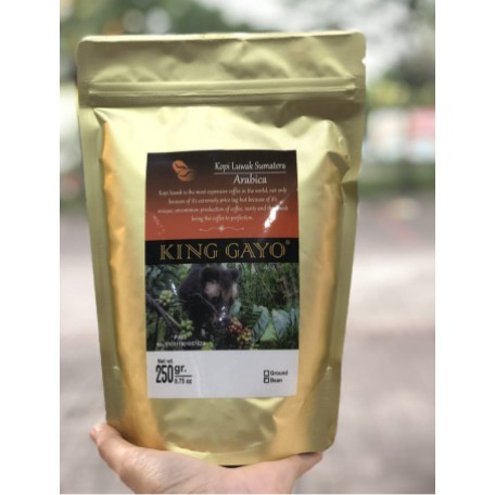 

King Gayo Kopi Luwak (Arabica) 250 grams