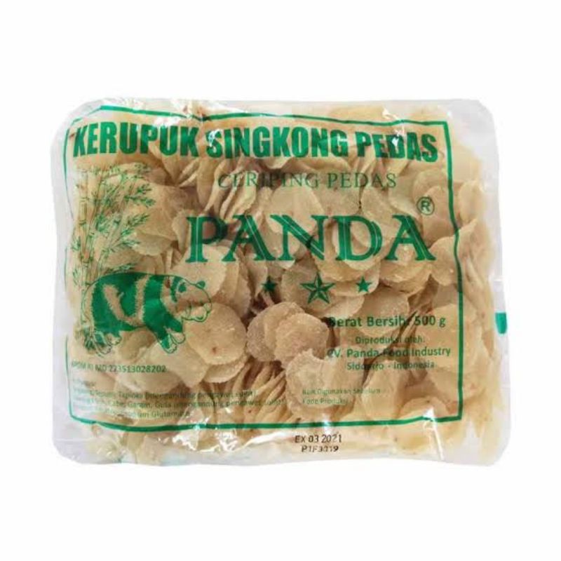 

Kerupuk Panda singkong dus / karton