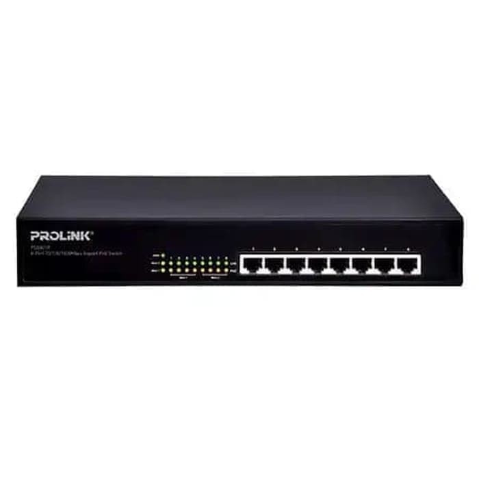 PROLiNK PSG801P 8-Port 10/100/1000Mbps Gigabit PoE Switch