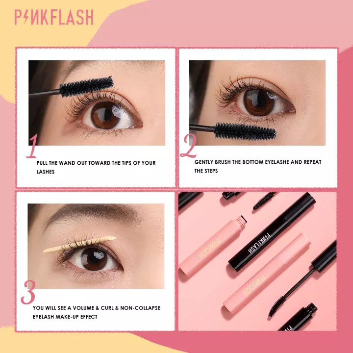 Pinkflash Maskara Day AND Night Maskara Pinkflash Mascara Pinkflash Maskara Pink Flash Mascara Pink Flash