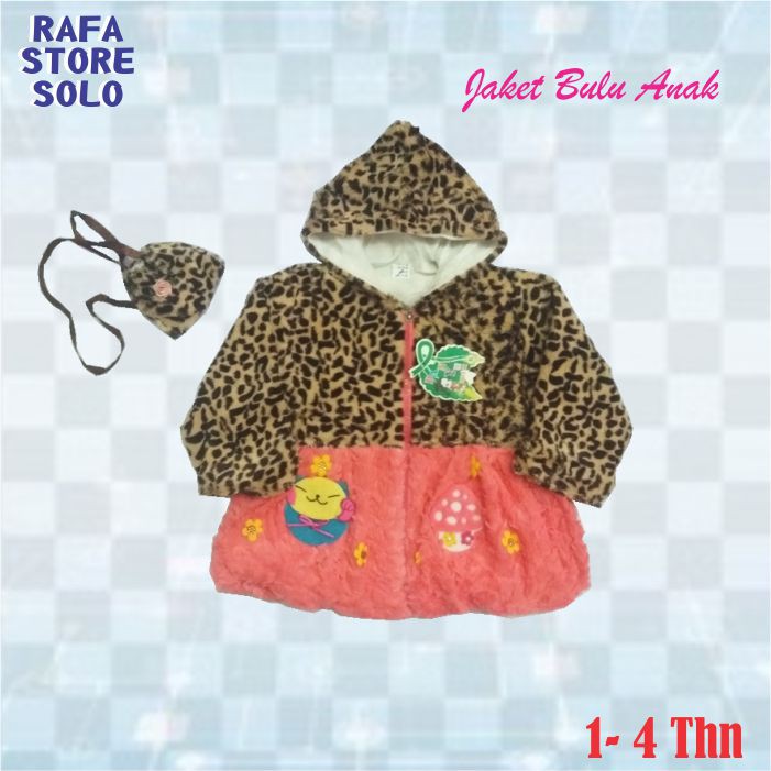 Jaket Bulu Jaket Anak Lucu Unik Import