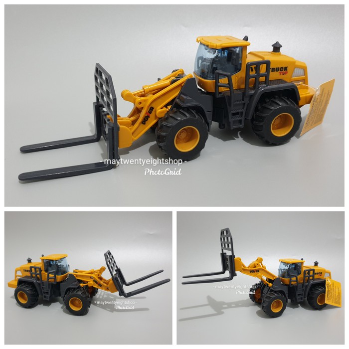 Mainan Anak Toys Kingdom Cruzer Diecast Forklift Truck / Mainan Truk Konstruksi / Hadiah Truk Mobil