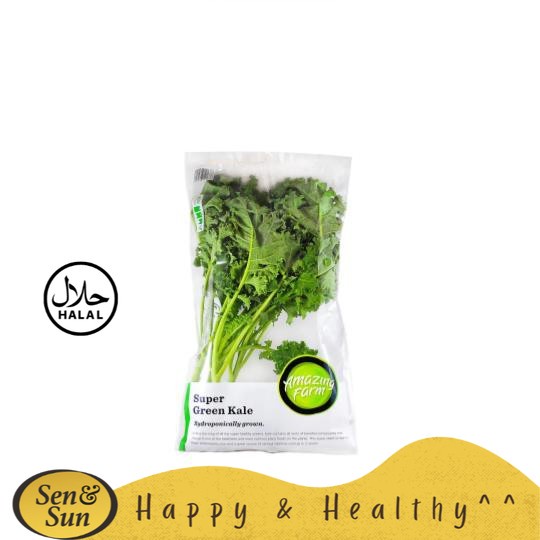 

Sen&Sun Amazing Farm Hydroponic Kale Hijau 200 gr