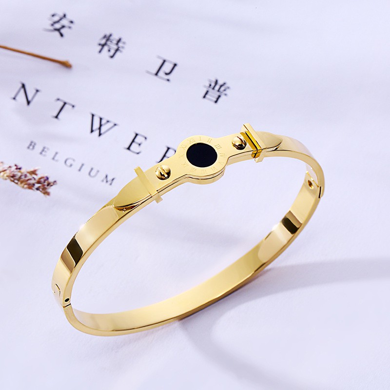 [NEW] Gelang Bracelet Wanita Aksesoris Titanium Korea Trend Masa Kini Cocok Hadiah GK117