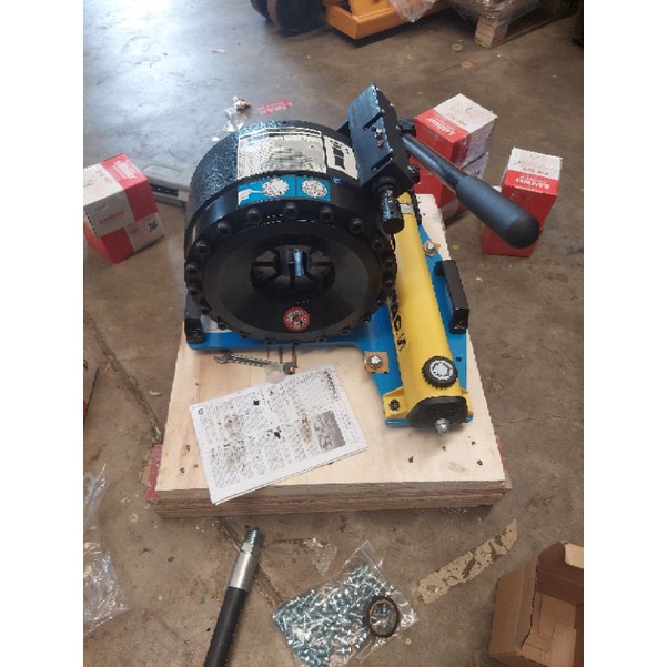 Jual SAMWAY ENERPAC...CRIMPING HOSE MACHINE//MESIN PRESS HOSE SELANG