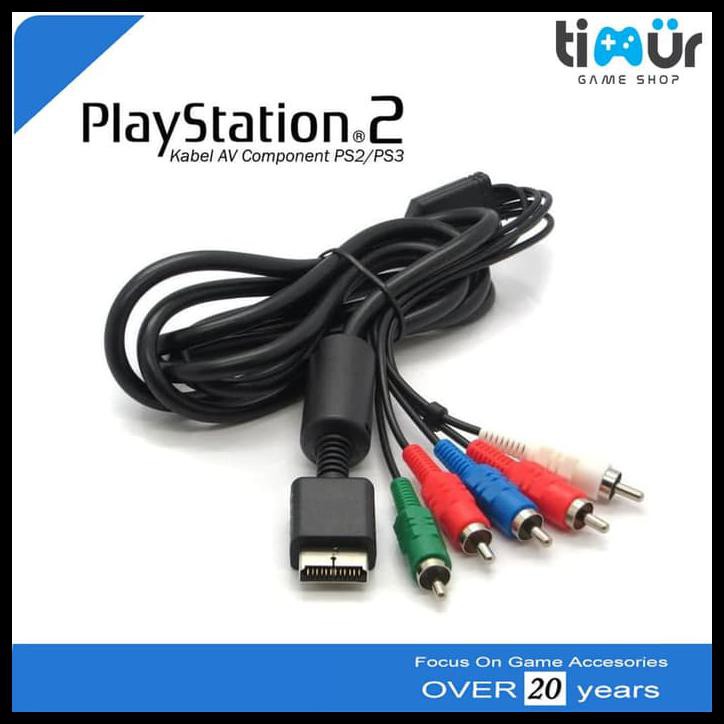 Kabel Cable Komponen Component AV PS2 PS3 TERLENGKAP