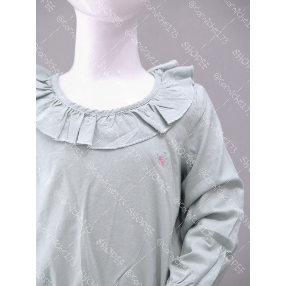 Corniche Kids Rafella Blouse Kids Frosty Green - TH K23131