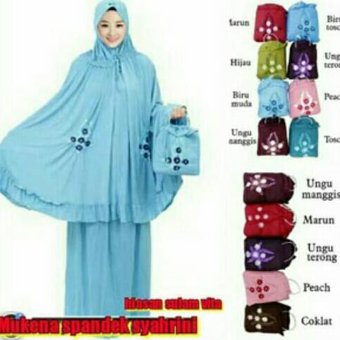 Ori&Terjamin Promosi Mukena Spandek Syahrini Azzahra