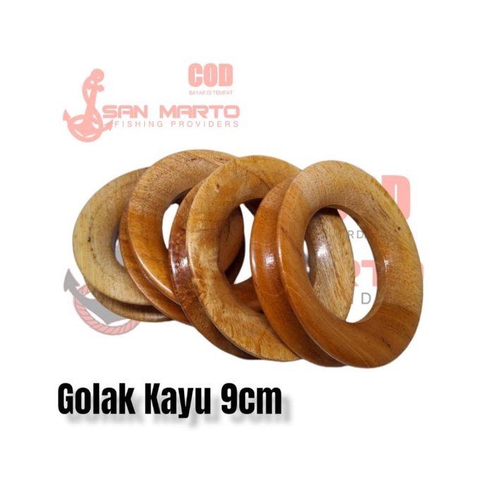 Golak Pancing Besutan.Tokos.Gulungan Senar Pancing Kayu