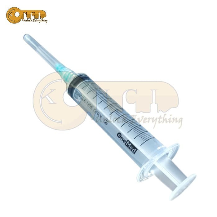 Suntikan Tinta Spuit Syringe 10 ml / Suntikan + Jarum untuk refill cat