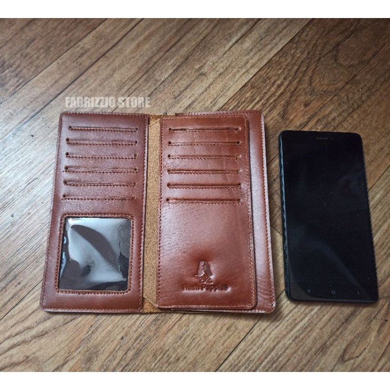 dompet panjang kulit asli