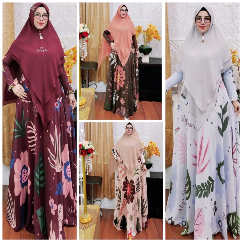 NAURA SERIES by ALYA SYARI (cek stok ke admin  dl say)