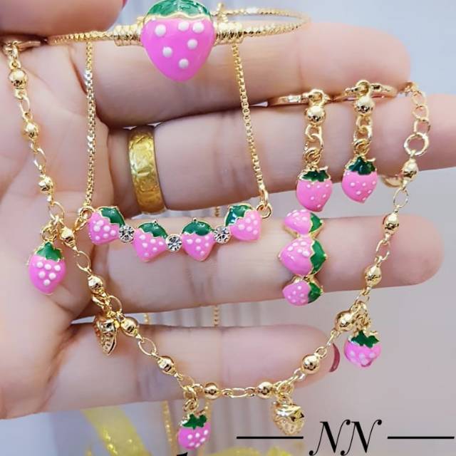 xuping set perhiasan lapis emas 24k 2817