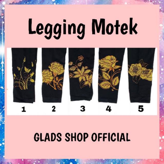 Legging Mote Import Bawahan Motek Fashion Wanita