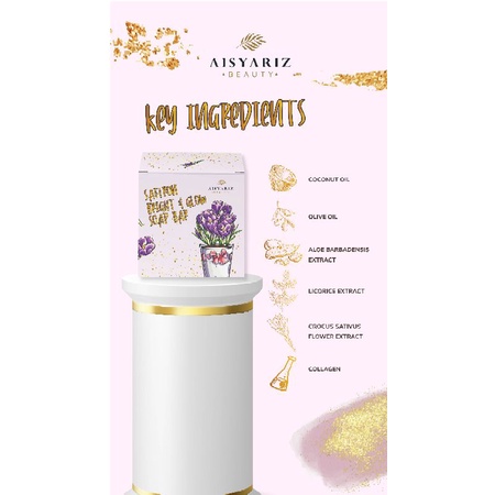 Sabun Wajah Saffron Aisyariz Beauty BPOM