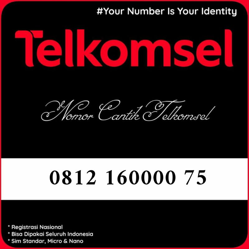 Nomor Cantik Simpati 4G LTE kwartet 0 Kartu Perdana Telkomsel Murah
