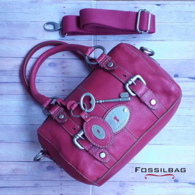 Fossil Maddox Satchel Size S
