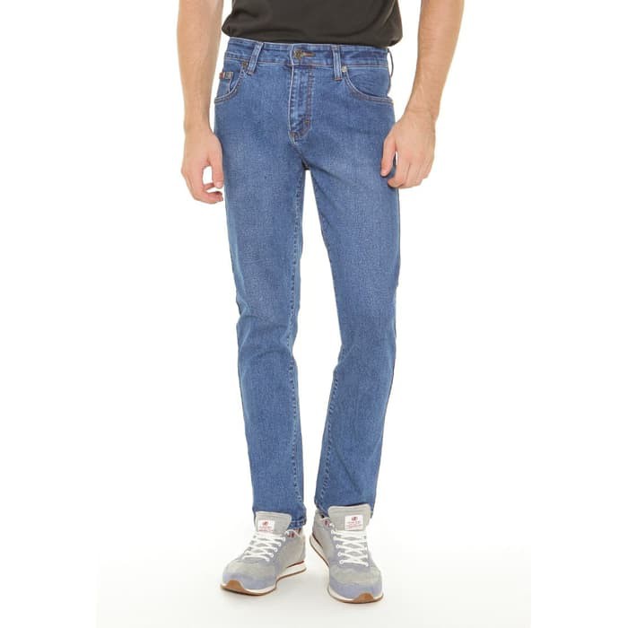 Jeans Distro Original /Celana Original Jeans Bandung /Jeans  XA574 Carvil Jeans Men Muji-38 Blue/Gre