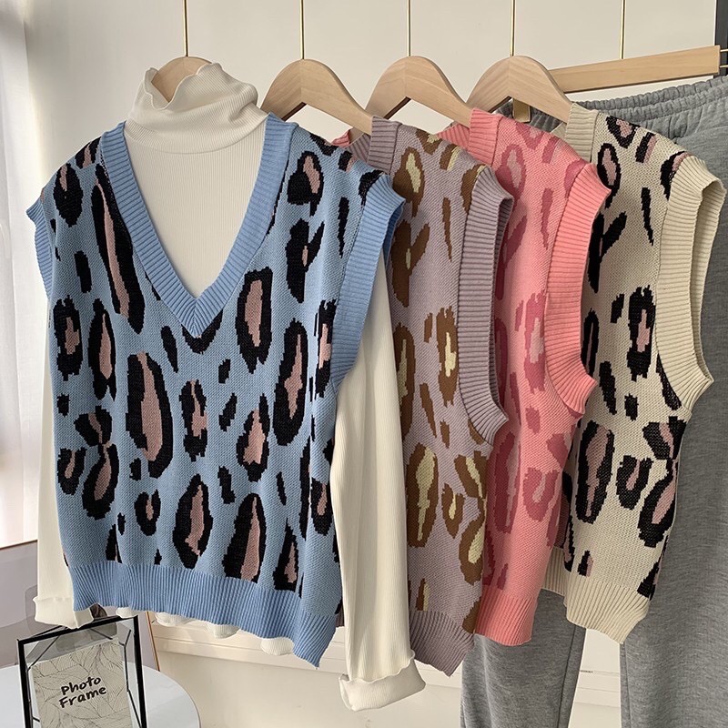 [PO] leopardee vest