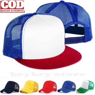 TOPI TRUCKER JARING PRIA Best seller kualitas premium topi jala topi poloas