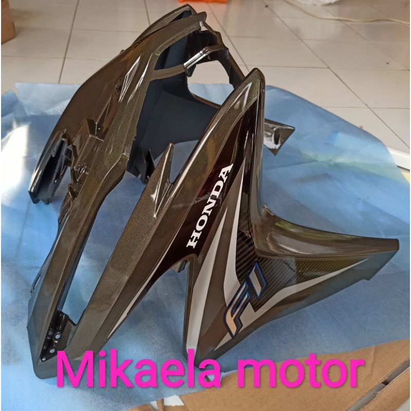 cover front body tameng panel depan vario 125 2014 coklat