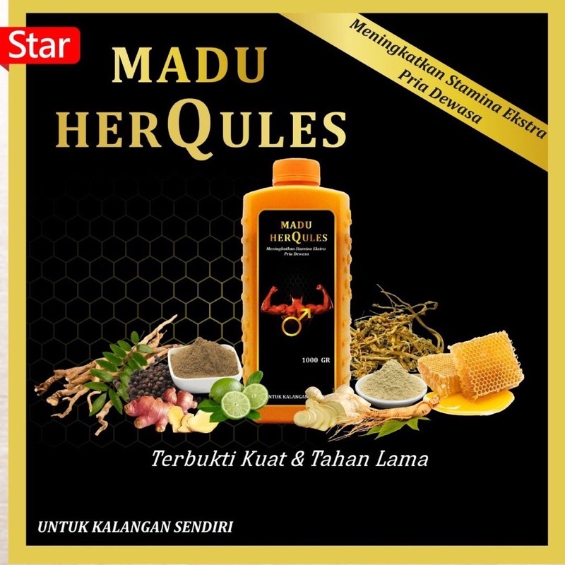 

[COD] Madu Herqules 1000g / Madu Stamina / Madu Kejantanan Murni Asli 100%