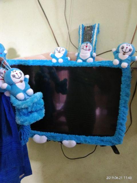 Tempat Tisu Mini Plus Lap Tangan Handuk Boneka Karakter ( Unik Dan Bermanfaat Ganda )