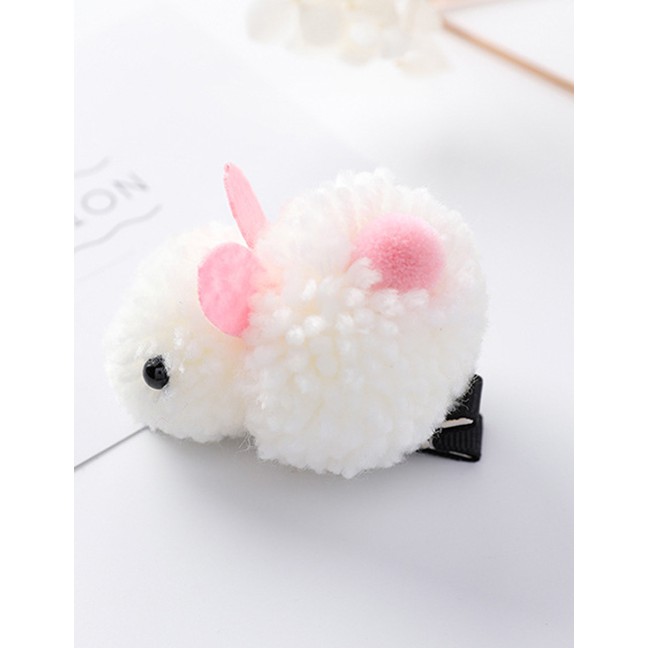 LRC Jepit Rambut Fashion Rabbit Shape Decorated Hair Clip F05145