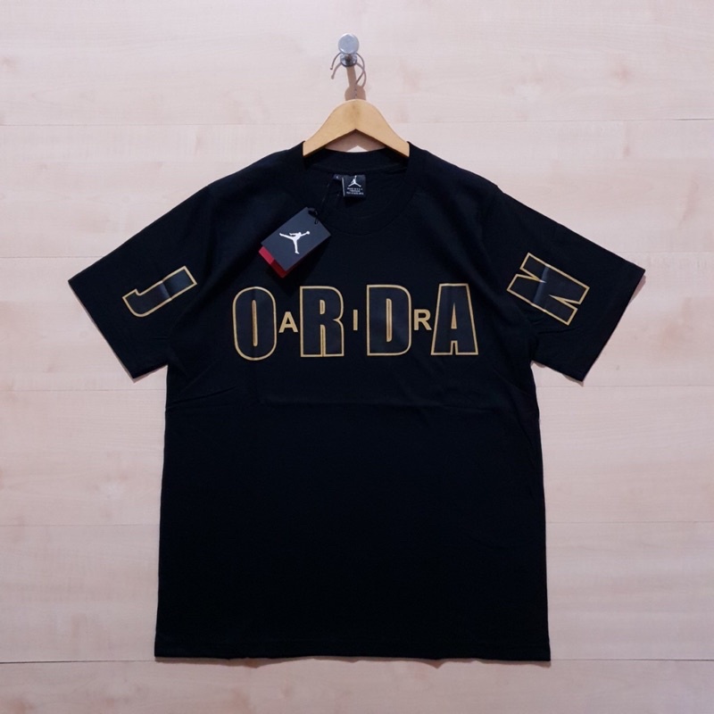 KAOS AIR JORDAN BIG LOGO HITAM ORIGINAL FULL TAG LABEL