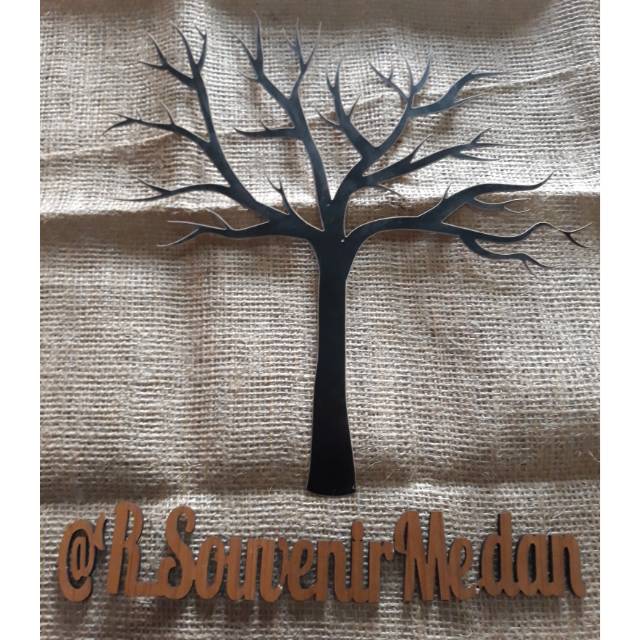 BAHAN MAHAR-siluet pohon untuk mahar koin