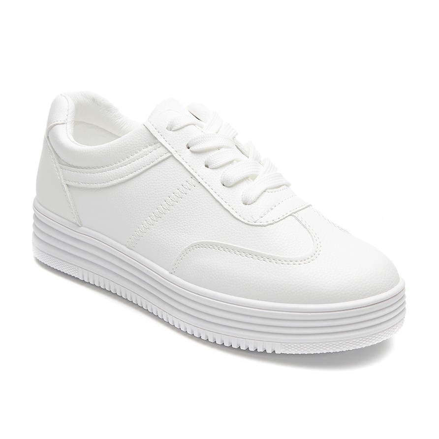 PVN Jongsuk Sepatu Sneakers Wanita Tali Putih Sepatu Kets Shoes Casual 288