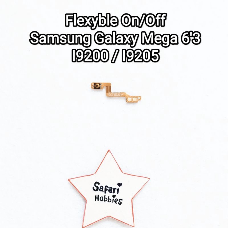 Flexyble On/Off Samsung Mega 6'3 Inch / I9200 / I9205