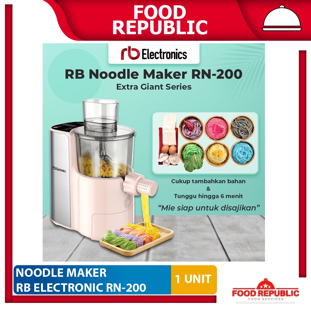 Rb Noodle Maker Automatic Mesin Pembuat Mie Otomatis Jumbo Rn200