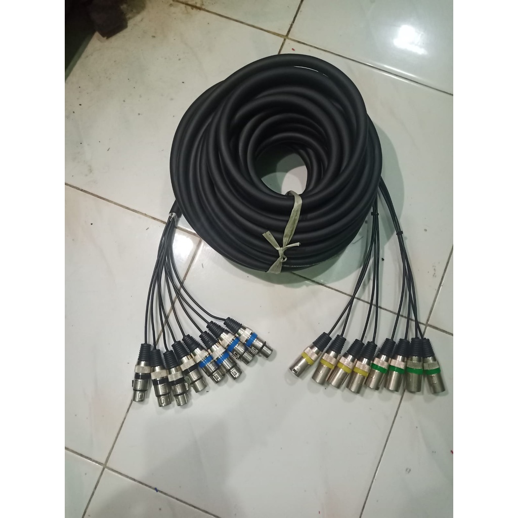 kabel snake 8 chanel merk soudquen panjang 20M