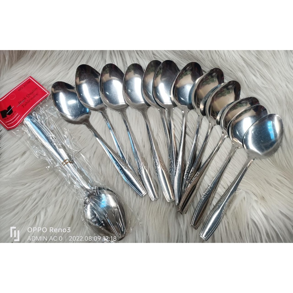 Sendok makan stainless 12 pcs