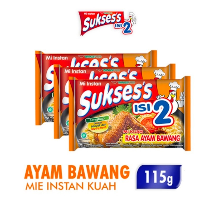 

Mie Sukses isi 2 Ayam Bawang