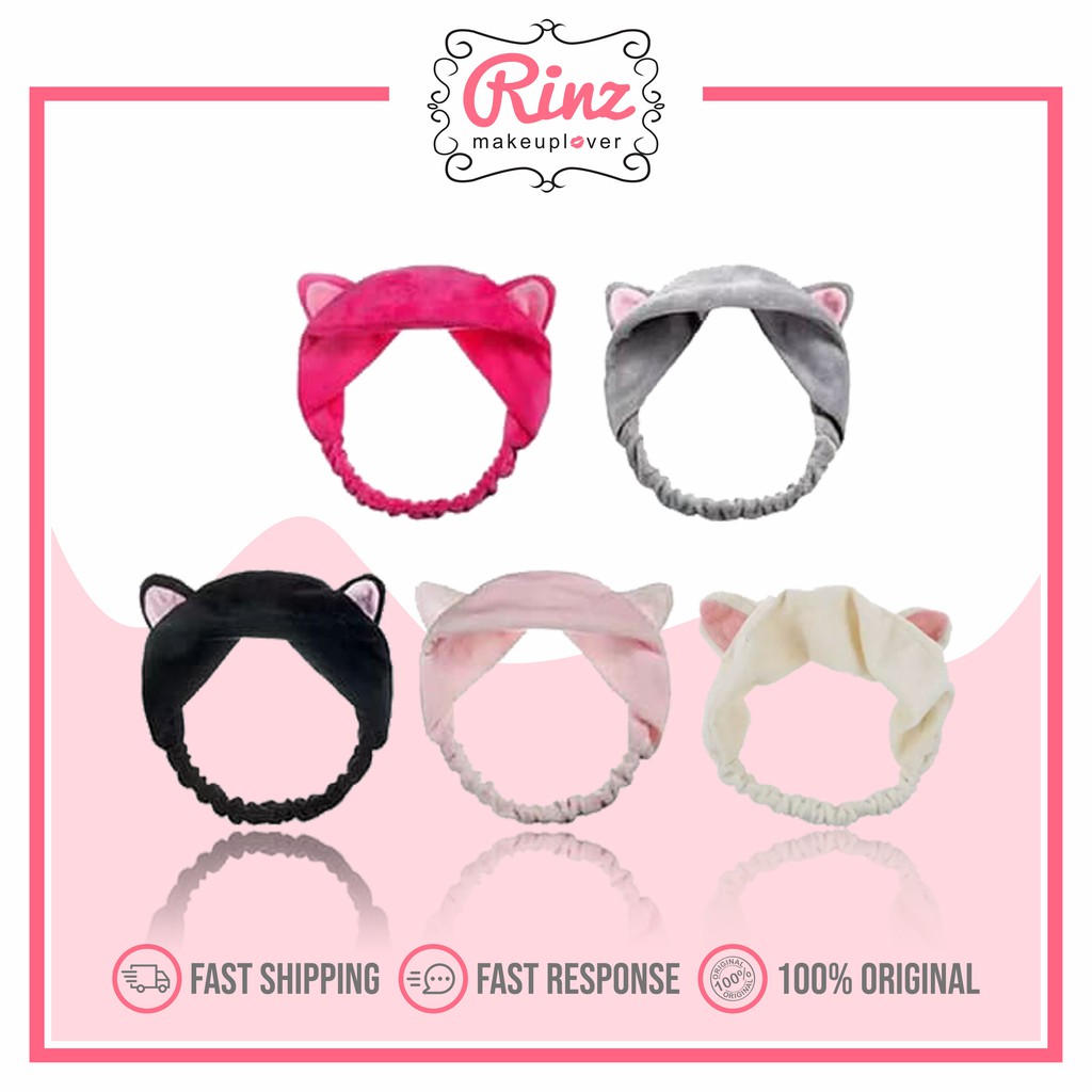 Bandana Headband Kuping Kucing