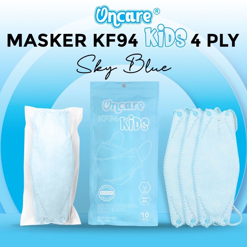 masker anak kf94 4ply Oncare korea isi 10pcs masker kids