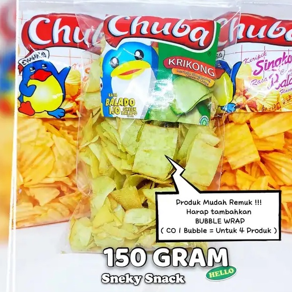 

Chuba 150 GRAM Snack Kiloan Murah Enak