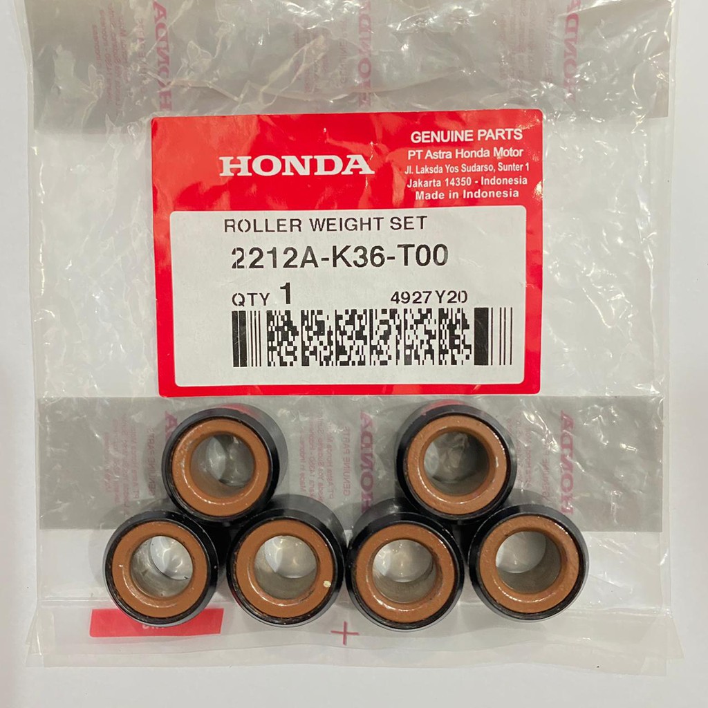 ROLLER VARIO 150 125 SKYWAVE SKYDRIVE SPIN HAYATE 15 GRAM ORIGINAL HONDA