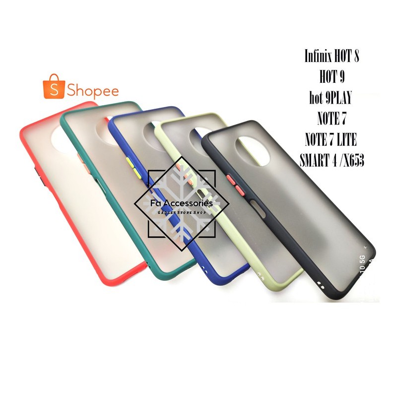 FA Phone soft Case Infinix HOT 8 9 10 10PLAY 9PLAY NOTE 7 8 7LITE LITE SMART 4 X653 play shock proof