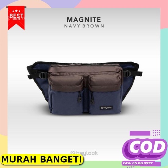 Tas Selempang Slempang Sling Bag Slingbag Bahu Kecil Mini Hp Pria Cowok Kulit Distro Keren Bagus Imp