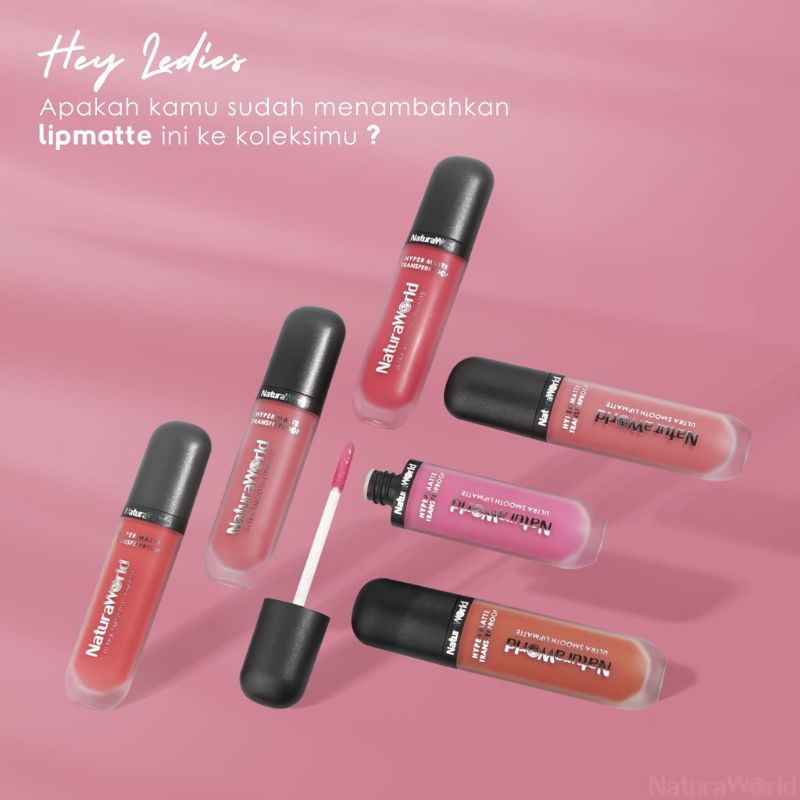 Lipstik natura world lipmatte original