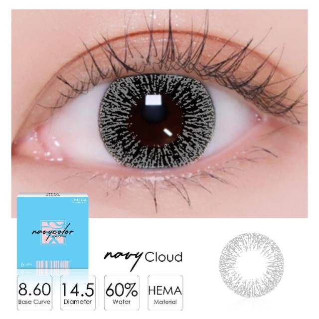 SOFTLENS OMEGA NAVY COLOR