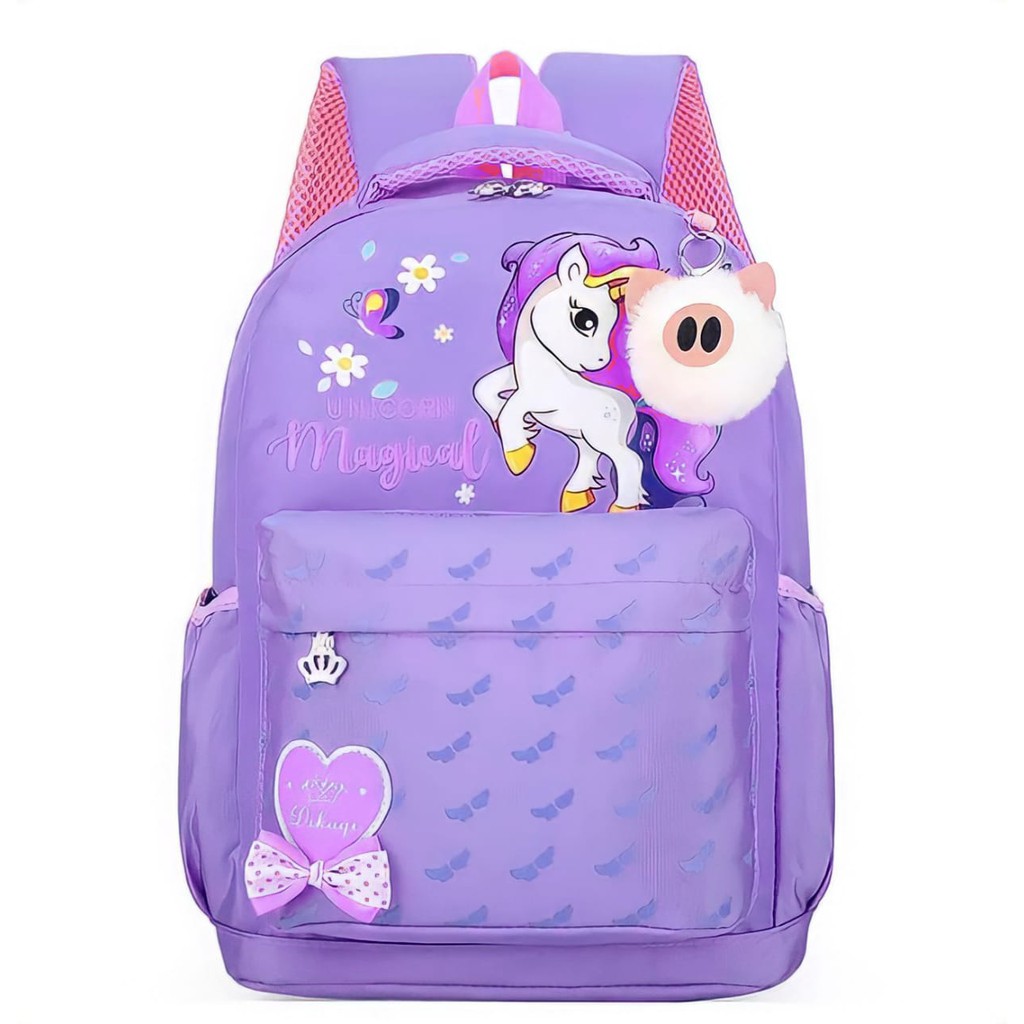 ARMELIA SHOP -Tas Sekolah AnakPerempuan Ngaji TK SD Remaja Kuda Poni Tas Ransel Anak SD { BISA COD }