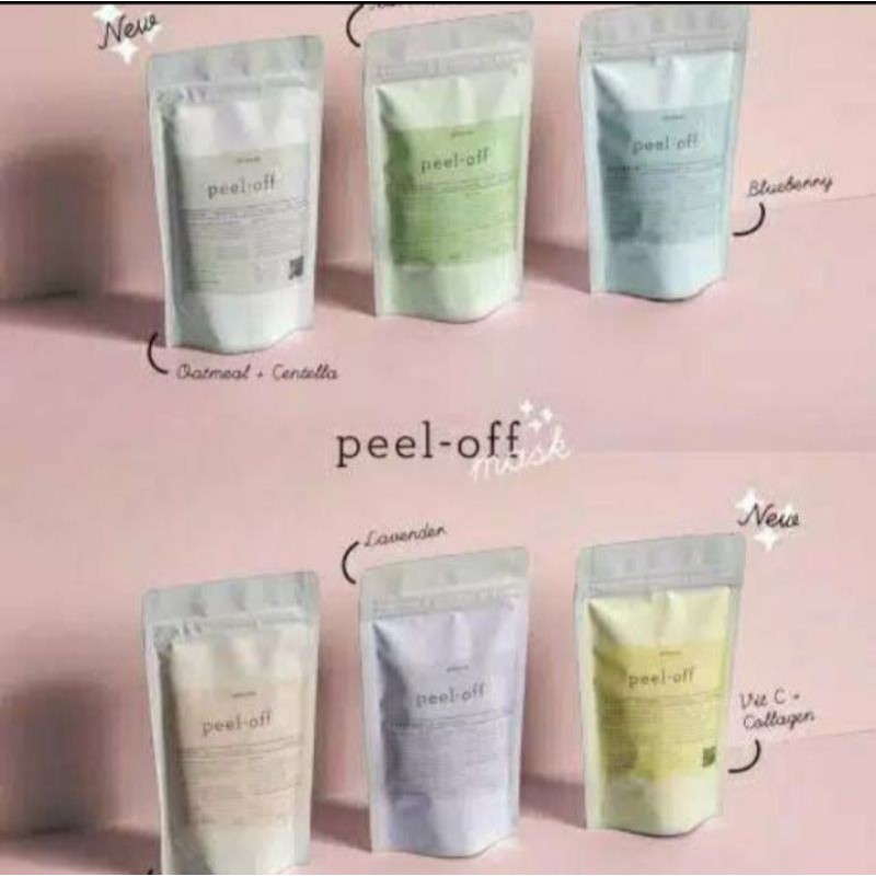 MASKER PEEL OFF BY PEEL -OF MASK(TERMURAH ) 10GRAM BPOM (COD)